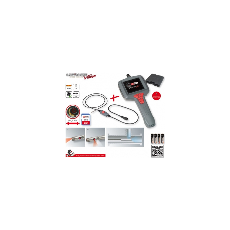 Videoscope ULTIMATE Vision avec sonde double caméra 0°et 90° - 3 pcs Videoscope ULTIMATE Vision avec sonde double caméra 0°et 90° - 3 pcs