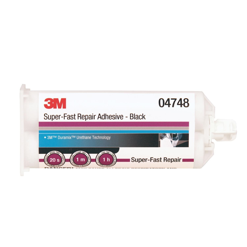 Cartouche 50ml colle super rapide pour plastique 3M Noir Cartouche 50ml colle super rapide pour plastique 3M Noir