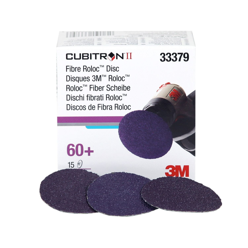 ROLOC Cubitron II Ø50mm P60 ROLOC Cubitron II Ø50mm P60