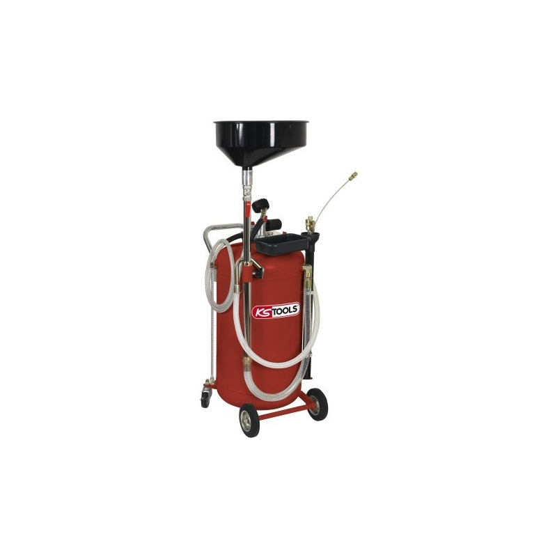 Récupérateur d'huile par gravité et aspiration - 90 L+ extension Récupérateur d'huile par gravité et aspiration - 90 L+ extension