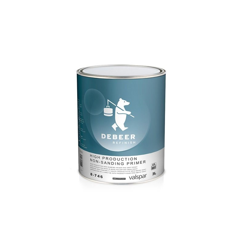8-746 Apprêt Hte Productivité Sans Ponçage Gris GS907 3L 8-746 Apprêt Hte Productivité Sans Ponçage Gris GS907 3L