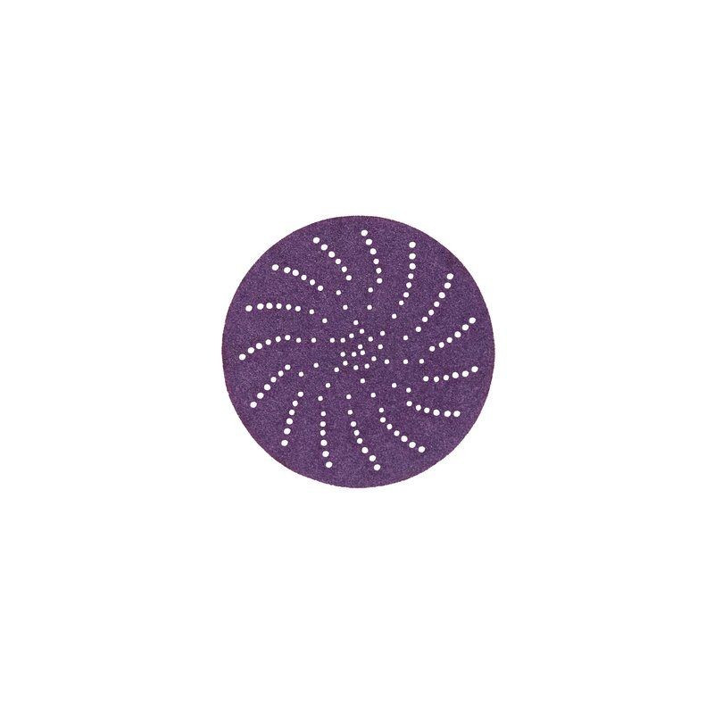 50 disques de ponçage violets multi-trous | France