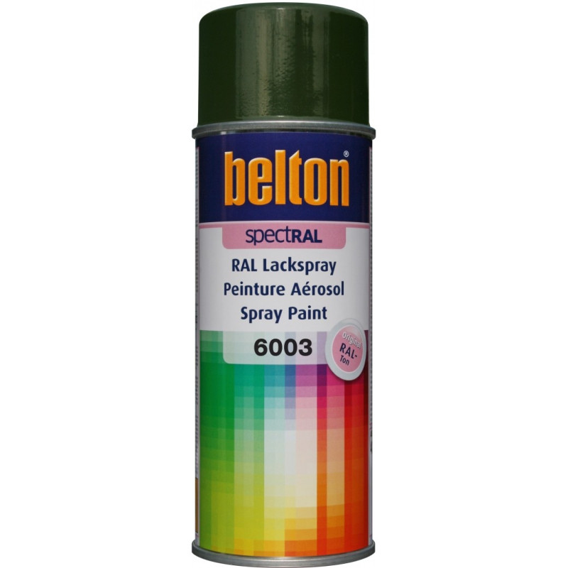 Peinture aérosol 400ml RAL 6003 Vert Olive Belton
