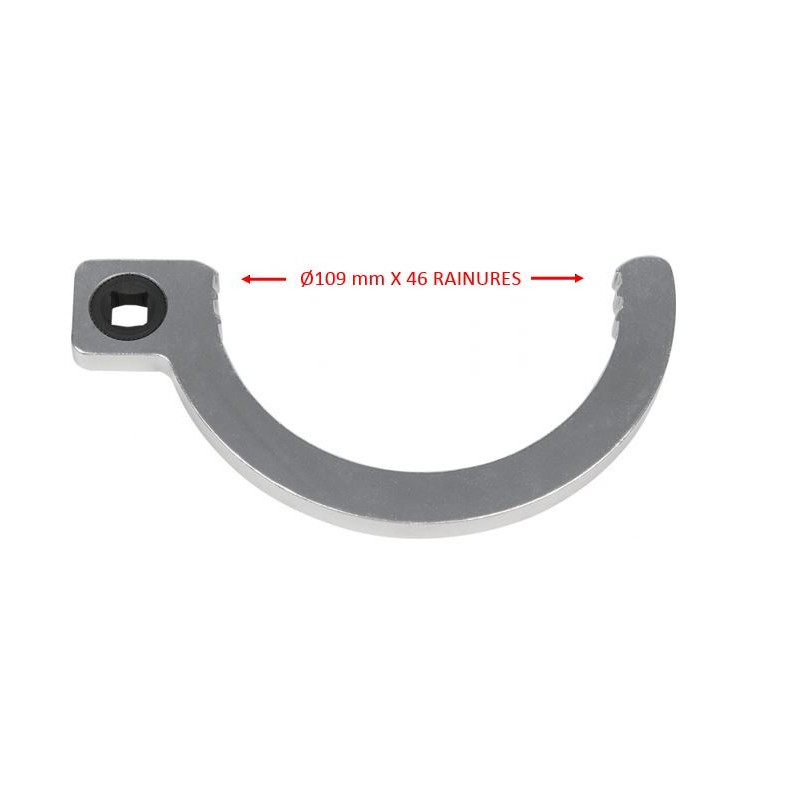 Clé pour filtres à carburant pour les moteurs HDI PSA Clé pour filtres à carburant pour les moteurs HDI PSA