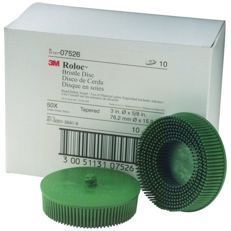 Bristle RD-ZB - Diam.75mm G.50 vert Bristle RD-ZB - Diam.75mm G.50 vert