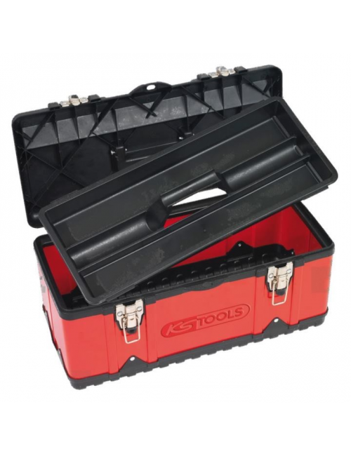 Boîte à outils bimatière 47x23,8x20,3cm
