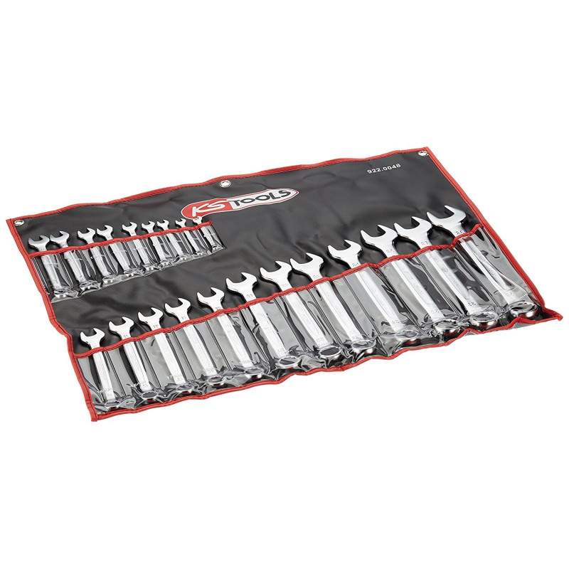 Jeu de 21 clés mixtes métriques - en trousse Jeu de 21 clés mixtes métriques - en trousse