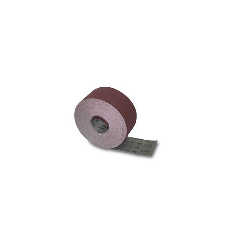 Rouleau toile Alox 100 mm x 50M G 100 Rouleau toile Alox 100 mm x 50M G 100