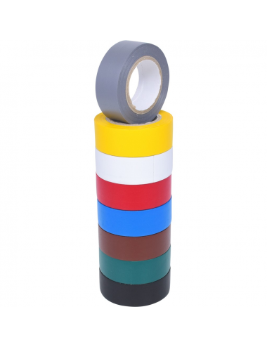 Ruban isolant en PVC multicolor