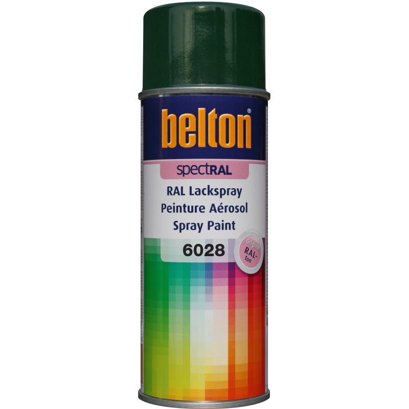 Peinture aérosol 400ml RAL 6028 Vert Pin Belton